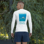 Men's Rash Guard- "Do Sharks Smile?"