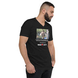Unisex Short Sleeve V-Neck T-Shirt