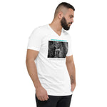 Unisex Short Sleeve V-Neck T-Shirt